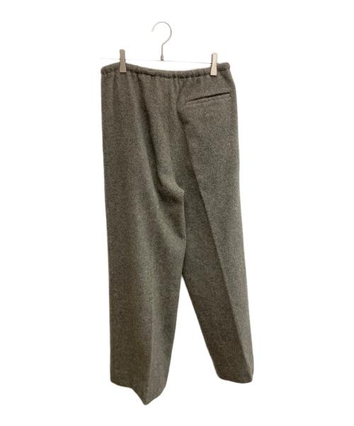 MARKAWARE（マーカウェア）MARKAWARE (マーカウェア) ウールカシミヤナッピングワッシャー / パジャマパンツ グレージュ サイズ:SIZE1 未使用品の古着・服飾アイテム