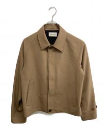 MARKAWARE（マーカウェア）の古着「3/72アルゼンチンウールトロピカルサバイバルクロス / サービスジャケット」｜ベージュ