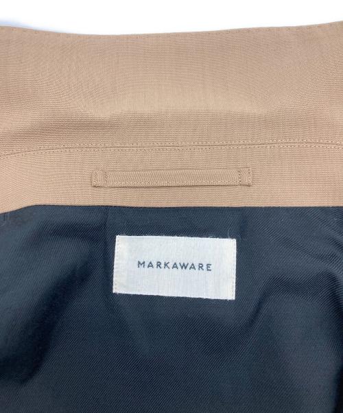 MARKAWARE（マーカウェア）MARKAWARE (マーカウェア) 3/72アルゼンチンウールトロピカルサバイバルクロス / サービスジャケット ベージュ サイズ:SIZE2 未使用品の古着・服飾アイテム