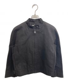 HERMES（エルメス）の古着「ジップジャケット」｜ブラウン