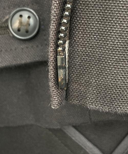 HERMES（エルメス）HERMES (エルメス) ジップジャケット ブラウン サイズ:SIZE38の古着・服飾アイテム