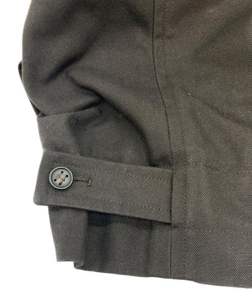 HERMES（エルメス）HERMES (エルメス) ジップジャケット ブラウン サイズ:SIZE38の古着・服飾アイテム