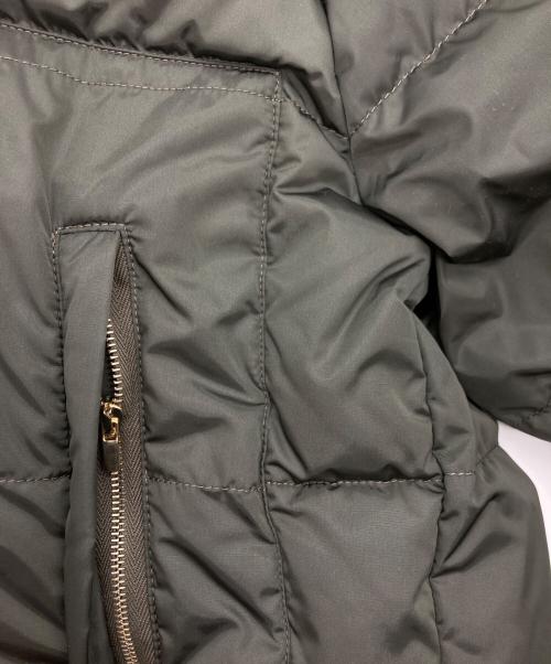 MaxMara（マックスマーラ）MaxMara (マックスマーラ) 2way リバーシブル フーデッド ダウンコート カーキ サイズ:SIZE42 未使用品の古着・服飾アイテム