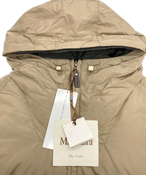 MaxMara（マックスマーラ）MaxMara (マックスマーラ) 2way リバーシブル フーデッド ダウンコート カーキ サイズ:SIZE42 未使用品の古着・服飾アイテム