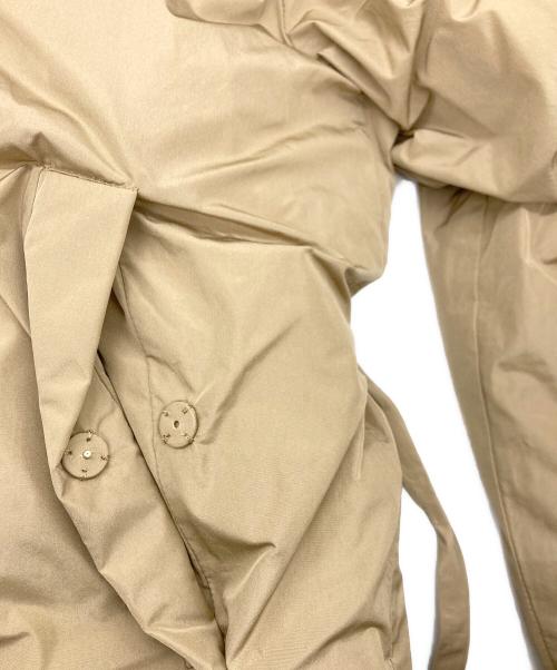 MaxMara（マックスマーラ）MaxMara (マックスマーラ) 2way リバーシブル フーデッド ダウンコート カーキ サイズ:SIZE42 未使用品の古着・服飾アイテム