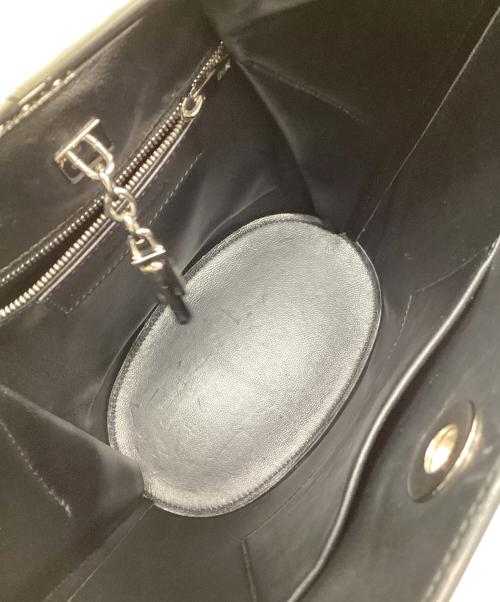 BALENCIAGA（バレンシアガ）BALENCIAGA (バレンシアガ) チェーンショルダーバケットバッグ ブラックの古着・服飾アイテム