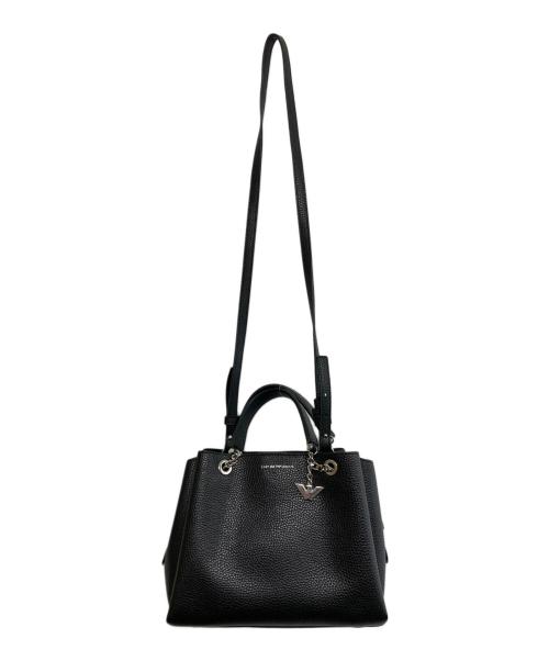 EMPORIO ARMANI（エンポリオ アルマーニ）EMPORIO ARMANI (エンポリオ アルマーニ) 2WAYショルダーバッグ ブラック サイズ:実寸サイズをご参照下さい。の古着・服飾アイテム