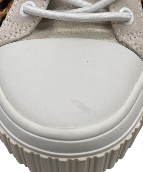 MICHAEL KORS（マイケル・コース）MICHAEL KORS (マイケル・コース) スニーカー ホワイト×ブラウン サイズ:SIZE 7の古着・服飾アイテム