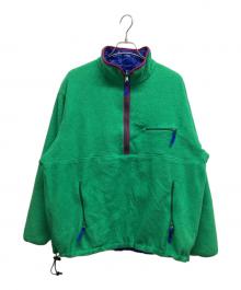 Patagonia（パタゴニア）の古着「グリセードプルオーバージャケット リバーシブル ナイロン フリース」｜ブルー×グリーン
