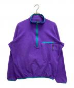 Patagoniaパタゴニア）の古着「シンチラ・ハーフジップ・フリース　25731」｜パープル