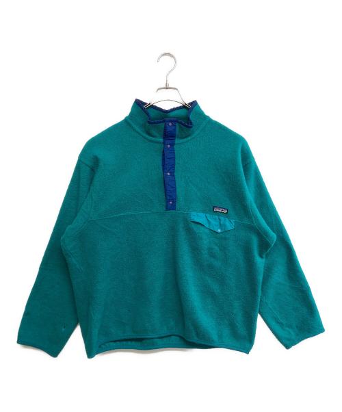 Patagonia（パタゴニア）Patagonia (パタゴニア) シンチラスナップT/フリーススウェット グリーン サイズ:SIZE XLの古着・服飾アイテム