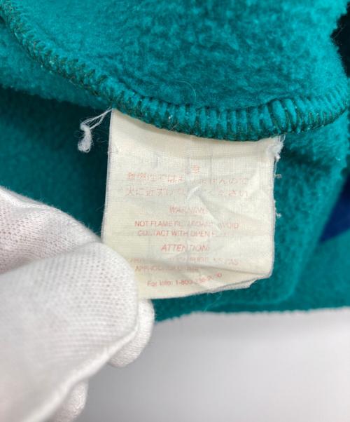 Patagonia（パタゴニア）Patagonia (パタゴニア) シンチラスナップT/フリーススウェット グリーン サイズ:SIZE XLの古着・服飾アイテム