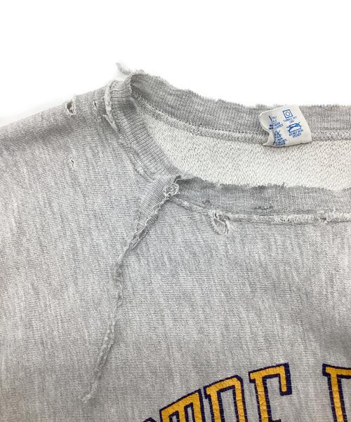 Champion REVERSE WEAVE（チャンピオン リバース ウィーブ）Champion REVERSE WEAVE (チャンピオン リバース ウィーブ) カレッジ 2段 スウェット グレー サイズ:SIZE XLの古着・服飾アイテム