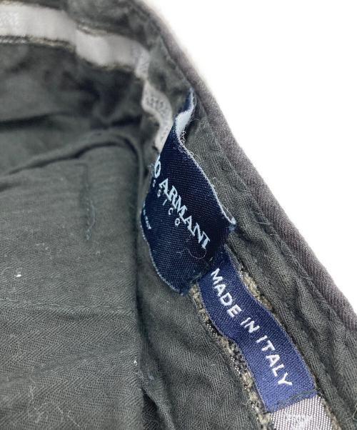 GIORGIO ARMANI CLASSICO（ジョルジオアルマーニ クラシコ）GIORGIO ARMANI CLASSICO (ジョルジオアルマーニ クラシコ) SUPER 150's ダブルセットアップ グレー サイズ:SIZE 52の古着・服飾アイテム