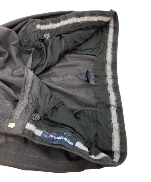 GIORGIO ARMANI CLASSICO（ジョルジオアルマーニ クラシコ）GIORGIO ARMANI CLASSICO (ジョルジオアルマーニ クラシコ) SUPER 150's ダブルセットアップ グレー サイズ:SIZE 52の古着・服飾アイテム