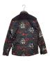 DRIES VAN NOTEN (ドリスヴァンノッテン) キルティングフローラルシャツジャケット ネイビー サイズ:SIZE 48：18000円