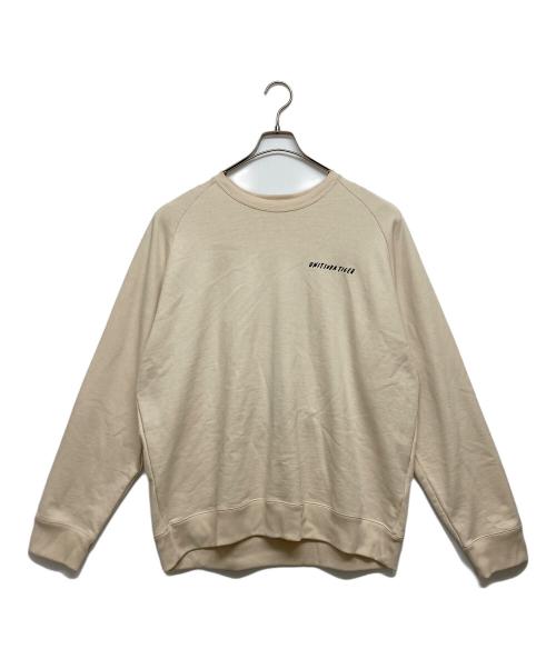 Onitsuka Tiger（オニツカタイガー）Onitsuka Tiger (オニツカタイガー) トラ刺繍スウェット ベージュ サイズ:SIZE Lの古着・服飾アイテム