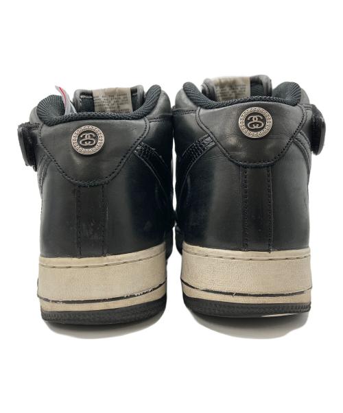 NIKE（ナイキ）NIKE (ナイキ) stussy (ステューシー) AIR FORCE 1 07 MID SP ブラック サイズ:SIZE29.0cmの古着・服飾アイテム
