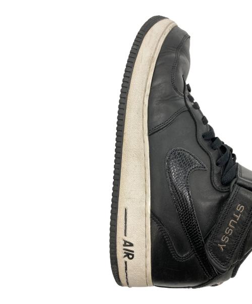NIKE（ナイキ）NIKE (ナイキ) stussy (ステューシー) AIR FORCE 1 07 MID SP ブラック サイズ:SIZE29.0cmの古着・服飾アイテム