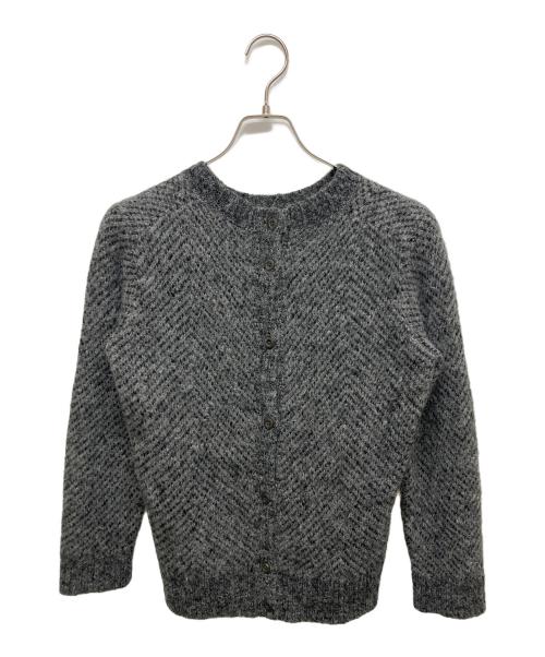 PRADA（プラダ）PRADA (プラダ) アルパカニット カーディガン グレー サイズ:SIZE40の古着・服飾アイテム