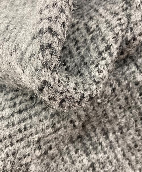 PRADA（プラダ）PRADA (プラダ) アルパカニット カーディガン グレー サイズ:SIZE40の古着・服飾アイテム