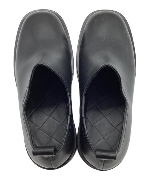 BOTTEGA VENETA（ボッテガベネタ）BOTTEGA VENETA (ボッテガベネタ) TORINO スリッポン ブラック サイズ:SIZE 40の古着・服飾アイテム