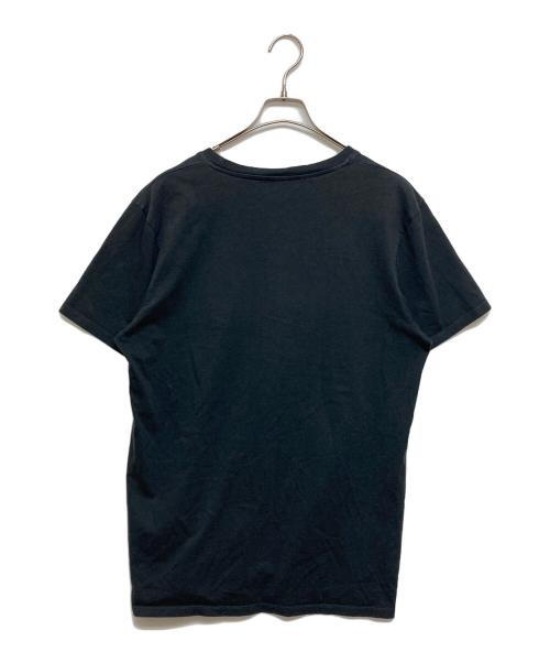 maison kitsune（メゾンキツネ）maison kitsune (メゾンキツネ) ダブルフォックスヘッド Tシャツ ブラック サイズ:SIZE Lの古着・服飾アイテム