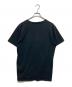maison kitsune (メゾンキツネ) ダブルフォックスヘッド Tシャツ ブラック サイズ:SIZE L：5000円