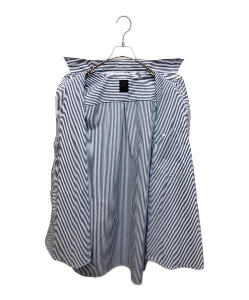 DAIWA PIER39（ダイワ ピア39）DAIWA PIER39 (ダイワ ピア39) TECH BUTTON DOWN SHIRT L/S STRIPE ホワイト×ブルー サイズ:SIZE Lの古着・服飾アイテム