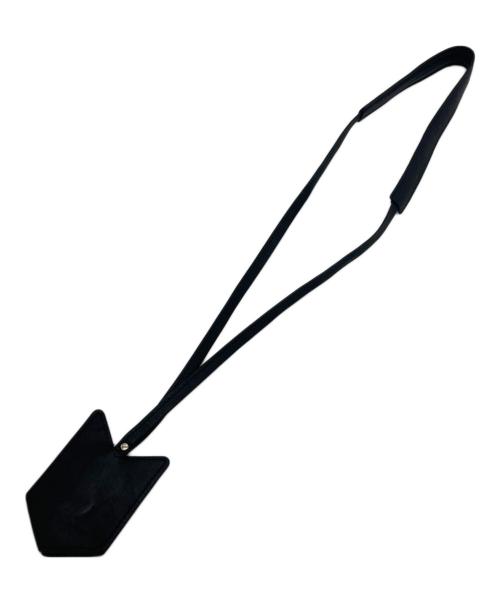 maison kitsune（メゾンキツネ）maison kitsune (メゾンキツネ) KEY HOLDER CHILLAX FOX ブラックの古着・服飾アイテム