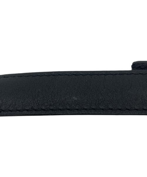 maison kitsune（メゾンキツネ）maison kitsune (メゾンキツネ) KEY HOLDER CHILLAX FOX ブラックの古着・服飾アイテム