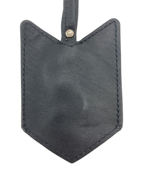maison kitsune（メゾンキツネ）maison kitsune (メゾンキツネ) KEY HOLDER CHILLAX FOX ブラックの古着・服飾アイテム