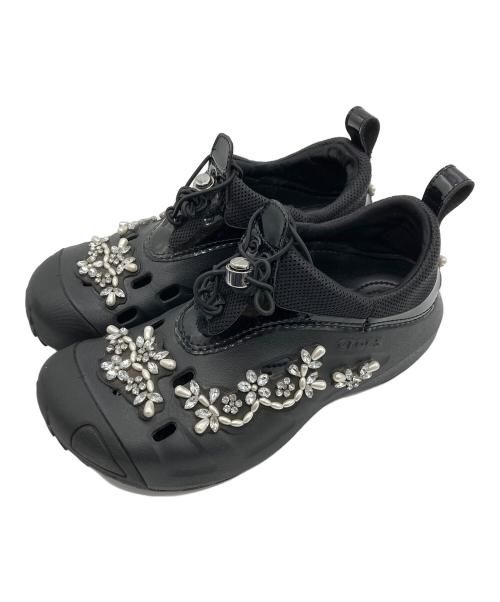 crocs（クロックス）crocs (クロックス) Simone Rocha (シモーネ ロシャ) Quick Trail Low Black ブラック サイズ:SIZE9の古着・服飾アイテム