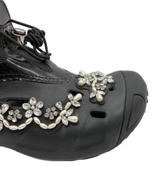 crocs（クロックス）crocs (クロックス) Simone Rocha (シモーネ ロシャ) Quick Trail Low Black ブラック サイズ:SIZE9の古着・服飾アイテム