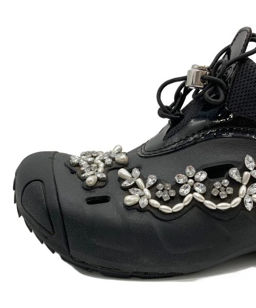 crocs（クロックス）crocs (クロックス) Simone Rocha (シモーネ ロシャ) Quick Trail Low Black ブラック サイズ:SIZE9の古着・服飾アイテム