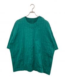 A-POC ABLE ISSEY MIYAKE（エイポック エイブル イッセイ ミヤケ）の古着「TYPE-W カットソー」｜グリーン