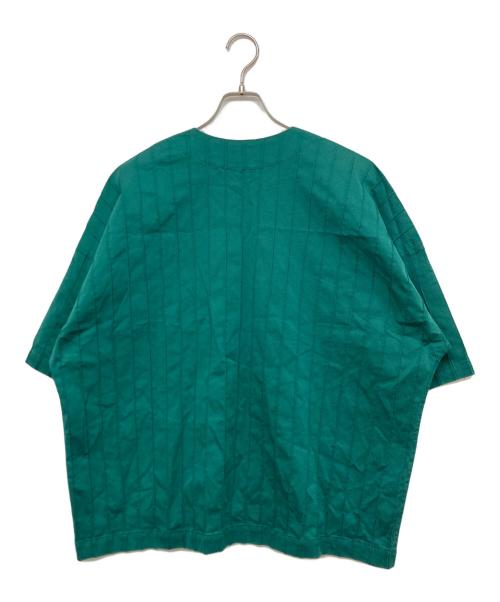 A-POC ABLE ISSEY MIYAKE（エイポック エイブル イッセイ ミヤケ）A-POC ABLE ISSEY MIYAKE (エイポック エイブル イッセイ ミヤケ) TYPE-W カットソー グリーン サイズ:SIZE Sの古着・服飾アイテム
