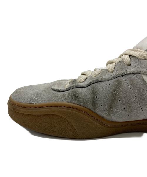 Acne studios（アクネ ストゥディオズ）Acne studios (アクネ ストゥディオス) レースアップスニーカー グレー×ホワイト サイズ:SIZE40の古着・服飾アイテム