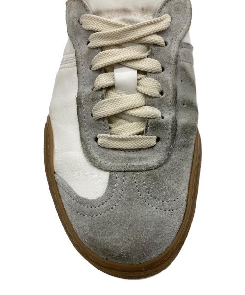 Acne studios（アクネ ストゥディオズ）Acne studios (アクネ ストゥディオス) レースアップスニーカー グレー×ホワイト サイズ:SIZE40の古着・服飾アイテム