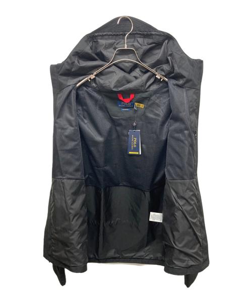 POLO RALPH LAUREN（ポロ・ラルフローレン）POLO RALPH LAUREN (ポロ・ラルフローレン) WATER RESISTAMT HOODED JACKET/ウォーター レジスタント フーデッド ジャケット ブラック サイズ:SIZE Sの古着・服飾アイテム