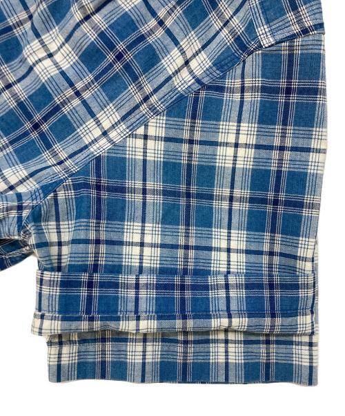 POLO RALPH LAUREN（ポロ・ラルフローレン）POLO RALPH LAUREN (ポロ・ラルフローレン) ラシックフィット インディゴオープンカラーシャツ ネイビー サイズ:SIZE Sの古着・服飾アイテム
