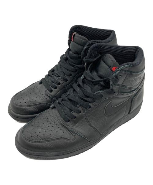 NIKE（ナイキ）NIKE (ナイキ) AIR JORDAN 1 RETRO HIGH OG ブラック サイズ:SIZE26.5cmの古着・服飾アイテム