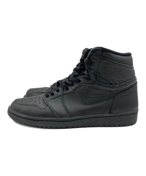 NIKE（ナイキ）NIKE (ナイキ) AIR JORDAN 1 RETRO HIGH OG ブラック サイズ:SIZE26.5cmの古着・服飾アイテム
