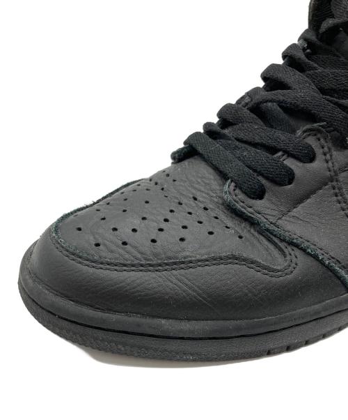NIKE（ナイキ）NIKE (ナイキ) AIR JORDAN 1 RETRO HIGH OG ブラック サイズ:SIZE26.5cmの古着・服飾アイテム
