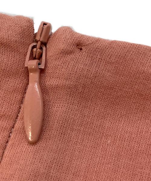 MARIHA（マリハ）MARIHA (マリハ) ノースリーブ ギャザー ワンピース ピンク サイズ:SIZE38の古着・服飾アイテム