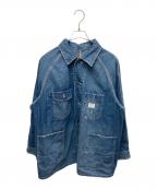 BEAMS BOY×big macビームスボーイ×ビッグマック）の古着「フェイドカバーオール」｜インディゴ