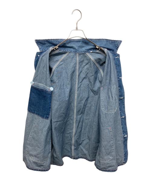 BEAMS BOY（ビームスボーイ）BEAMS BOY (ビームスボーイ) big mac (ビッグマック) フェイドカバーオール インディゴ サイズ:SIZE Freeの古着・服飾アイテム