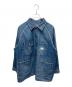 BEAMS BOY（ビームスボーイ）の古着「フェイドカバーオール」｜インディゴ