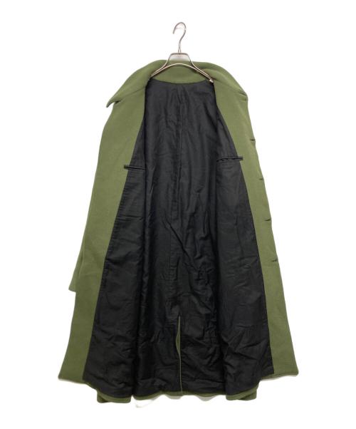 semoh（セモー）semoh (セモー) ウールステンカラーコート グリーン サイズ:SIZE1の古着・服飾アイテム