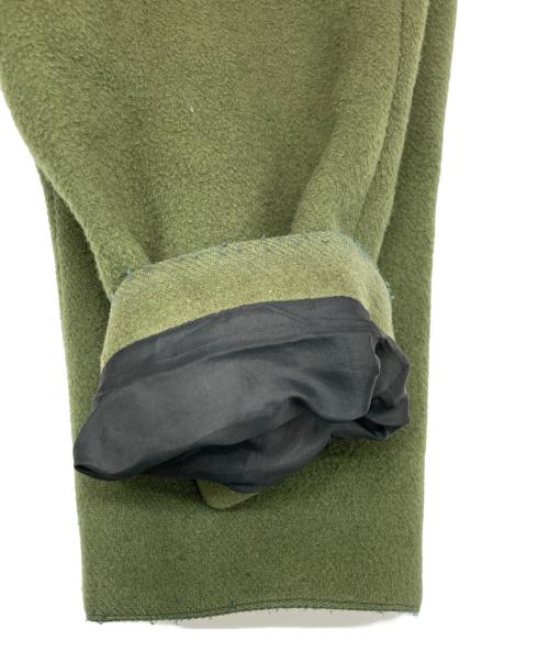 semoh（セモー）semoh (セモー) ウールステンカラーコート グリーン サイズ:SIZE1の古着・服飾アイテム